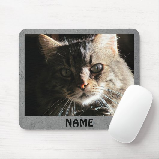 Creëer uw eigen "Hobo"-tekst/grijze laat Muismat (Met muis)