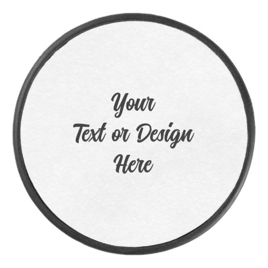 Creëer Uw eigen Hockey Puck (Voorkant)