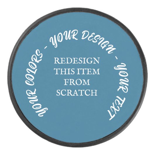 Creëer Uw eigen Hockey Puck (Voorkant)