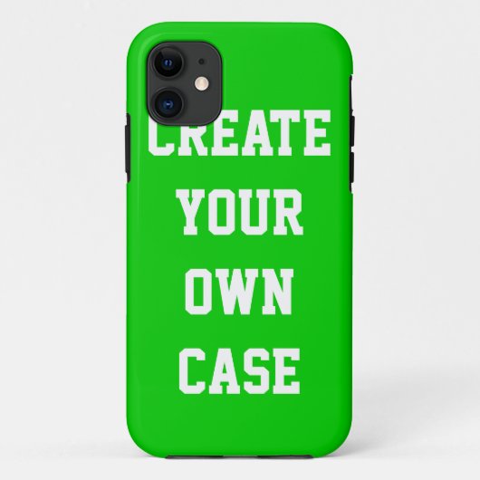 Creëer Uw eigen Hoesje - Groen (Achterkant)