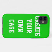 Creëer Uw eigen Hoesje - Groen (Achterkant (horizontaal))