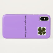 Creëer Uw eigen Hoesje! Violet Case-Mate iPhone Case (Achterkant (horizontaal))