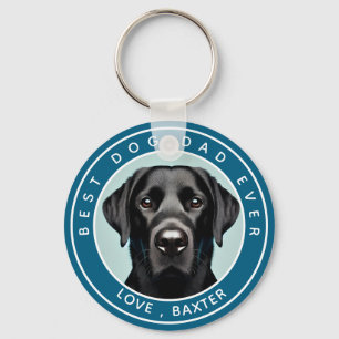 Creëer uw eigen hond foto gepersonaliseerd sleutelhanger