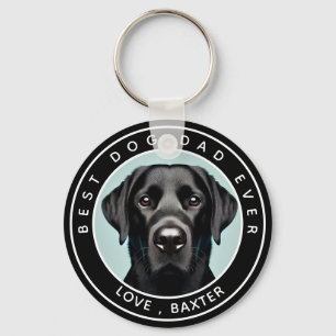 Creëer uw eigen hond foto gepersonaliseerd sleutelhanger