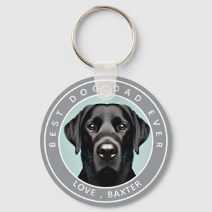 Creëer uw eigen hond foto gepersonaliseerd sleutelhanger