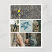 Creëer uw eigen hoogtepunten van de beklimming Fot Briefkaart (Voorkant)