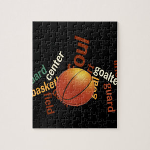 Creëer Uw eigen Hoops Basketball Sport Fanatics. Legpuzzel