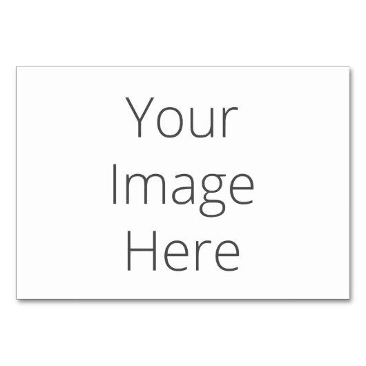 Creëer uw eigen horizontale 3,5-inch x 5-inch tabl kaart (Voorkant)