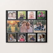 Creëer Uw eigen horizontale fotocollage uit de 11- Legpuzzel (Horizontaal)