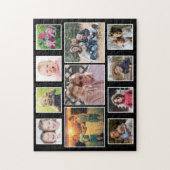 Creëer Uw eigen horizontale fotocollage uit de 11- Legpuzzel (Verticaal)