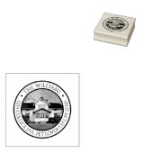 Creëer uw eigen huis foto retour adres rubberstempel (Gestempeld)