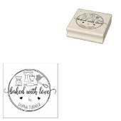 Creëer Uw eigen huis gebakken met liefde Rubberstempel (Gestempeld)