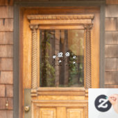 Creëer Uw eigen huis- of motormodelfamilie Raamsticker (Huis Deur)