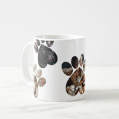 Creëer Uw Eigen Huisdier Fotocollage Custom Cat Do Koffiemok (Voorkant links)