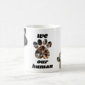 Creëer Uw Eigen Huisdier Fotocollage Custom Cat Do Koffiemok (Center)