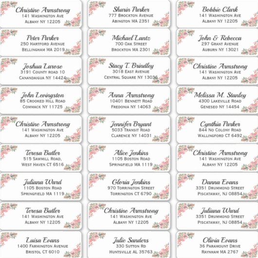 Creëer Uw eigen huwelijksbezoeker Sticker (Voorkant)