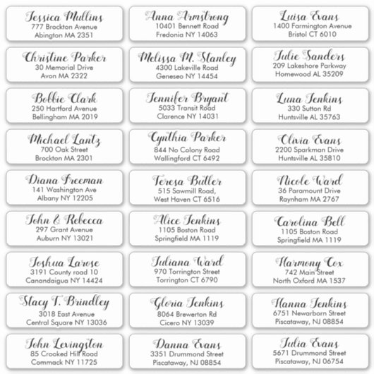 Creëer Uw eigen huwelijksbezoeker Sticker (Voorkant)