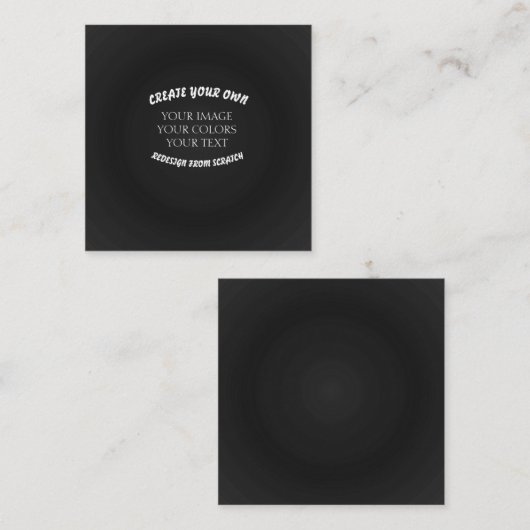 Creëer Uw eigen Informatiekaartje (Voorkant / Achterkant)