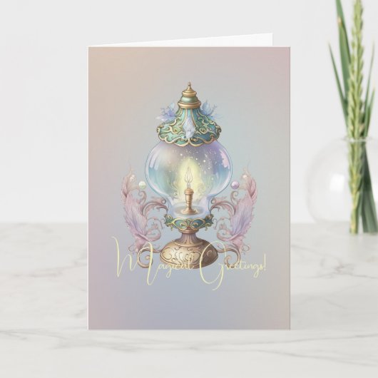 Creëer uw eigen ingewikkelde sprookjeslamp kaart (Voorkant)