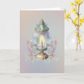 Creëer uw eigen ingewikkelde sprookjeslamp kaart (Gele Bloem)