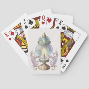 Creëer uw eigen ingewikkelde sprookjeslamp pokerkaarten
