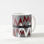 creëer uw eigen initiaal-/letterpatroon mok (Voorkant rechts)