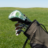 Creëer Uw eigen Initiaal van het Tropische Palmmon Golfheadcover (Insitu)