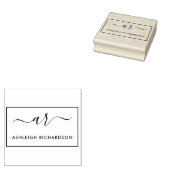 Creëer Uw eigen Initialen voor scripts en aangepas Rubberstempel (Gestempeld)