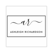 Creëer Uw eigen Initialen voor scripts en aangepas Rubberstempel (Afrduk)