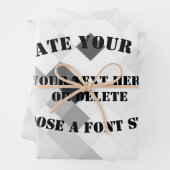 Creëer Uw eigen Inpakpapier Vel (In situ)