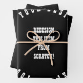 Creëer Uw eigen Inpakpapier Vel (In situ)