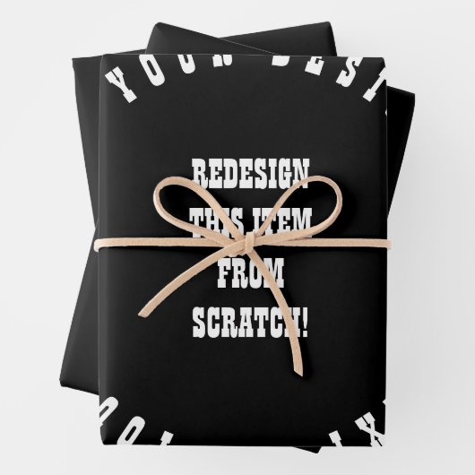 Creëer Uw eigen Inpakpapier Vel (In situ)