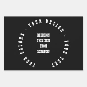 Creëer Uw eigen Inpakpapier Vel