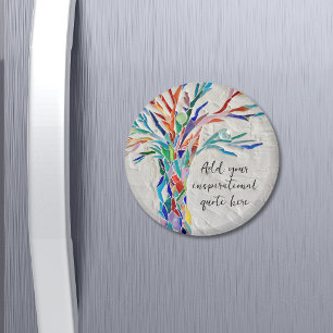 Creëer Uw eigen Inspirerend citaatmagneet Magneet