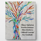 Creëer uw eigen Inspirerend/Motivatie citaat Fotoplaat (Voorkant)