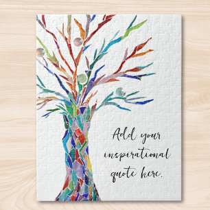 Creëer Uw eigen Inspirerend Motivatie Citaat Legpuzzel