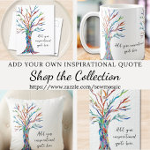 Creëer Uw eigen Inspirerend Motivatie Citaat Stenen Onderzetter