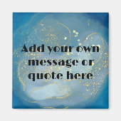 Creëer uw eigen inspirerend offerte Magnet (Voorkant)