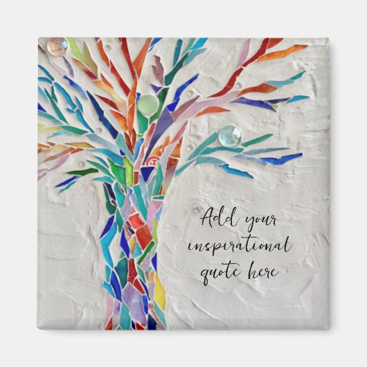 Creëer Uw eigen Inspirerend prijsopgave Magneet (Voorkant)