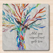 Creëer Uw eigen Inspirerend prijsopgave Vierkante Klok