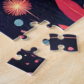 creëer uw eigen inspirerend quote, landscape legpuzzel (Zijkant)