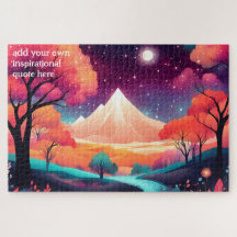 creëer uw eigen inspirerend quote, landscape