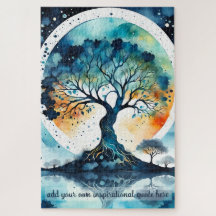 creëer Uw eigen inspirerend quote, Tree of Life
