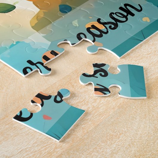 creëer Uw eigen inspirerend quote, Tree of Life Legpuzzel (Zijkant)