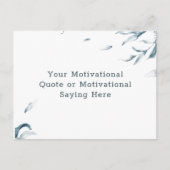 Creëer Uw eigen Inspirerend Waterverf van het Cita Briefkaart (Voorkant)