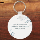 Creëer Uw eigen Inspirerend Waterverf van het Cita Sleutelhanger (Voorkant)