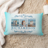 Creëer Uw eigen instagram Beach Weddenschap Monogr Kussen (Deken)