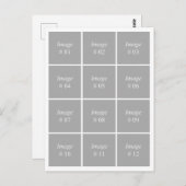 Creëer uw eigen Instagram-collectie Briefkaart (Voorkant / Achterkant)