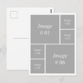 Creëer uw eigen Instagram-collectie Briefkaart (Voorkant / Achterkant)