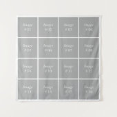 Creëer uw eigen Instagram-collectie Wandkleed (Voorkant)